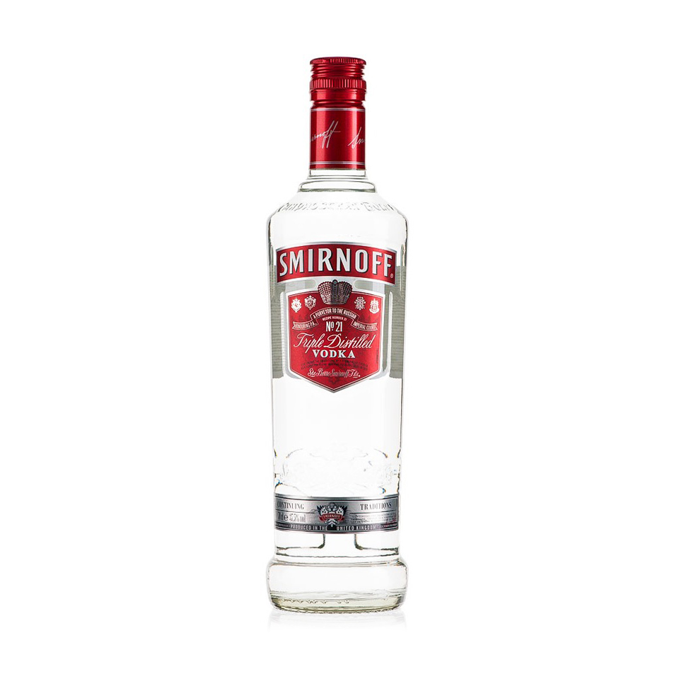 smirnoff 斯米诺红牌伏特加 750ml￥59